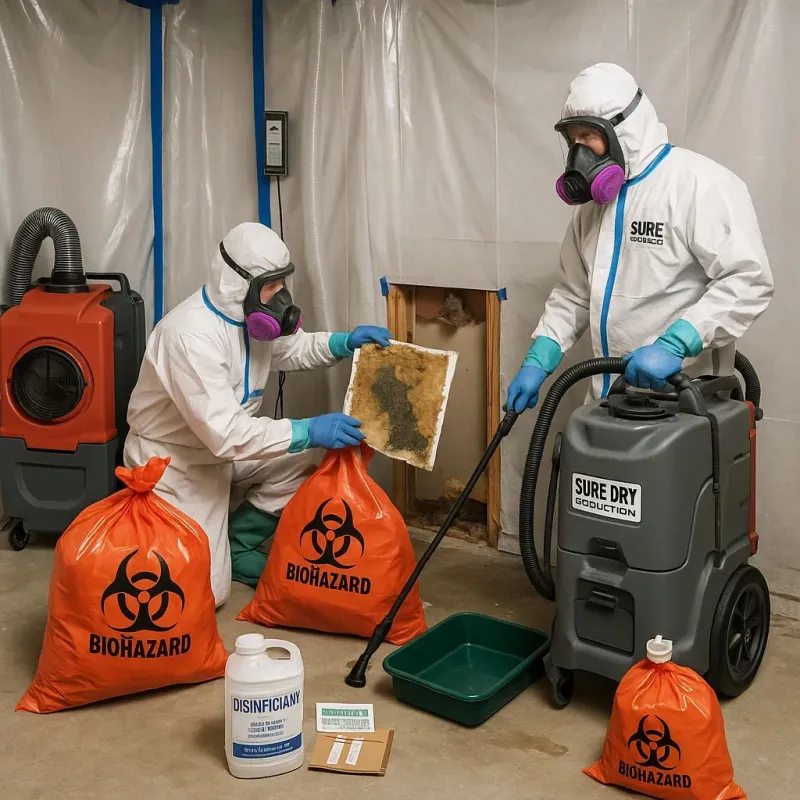 Contaminated Water Handling Protocols process in Ridgeland, SC