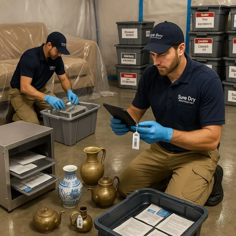 Content Protection and Restoration process in Ridgeland, SC