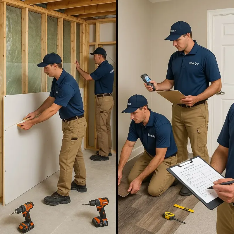 Repairs and Reconstruction process in Ridgeland, SC